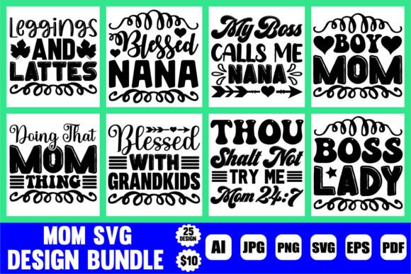 Download Mom SVG Design Bundle - Mom svg design bundle Collection