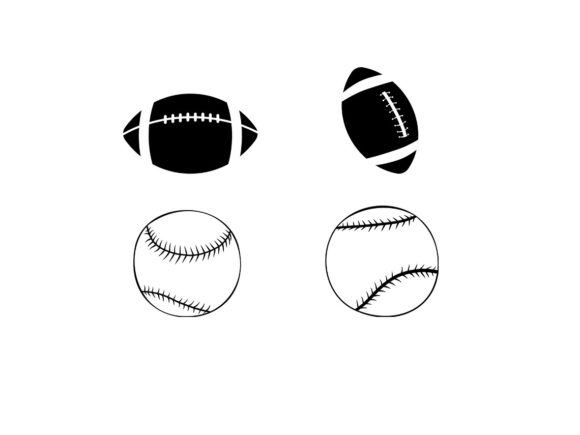 Download Football Laces and Softball SVG - Football Collection