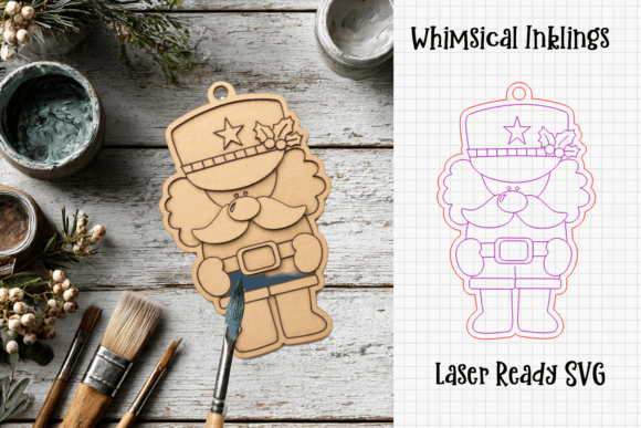 Download Paint Me Nutcracker Laser Ready SVG - Laser ready svg Collection