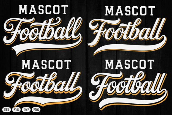 Download Football Team Mascot Template Svg - Football Collection