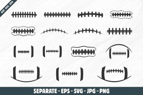 Download Football Laces Svg, Rugby Ball Laces Svg - Football Collection