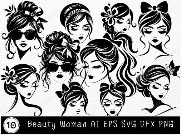 Download Woman Silhouette Svg Cut File for Cricut - For Collection
