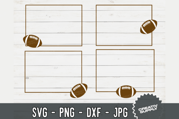 Download Football Svg Football Frame Split Svgs - Football Collection