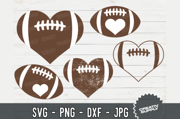 Download Football Heart SVG Football PNG SVG Name - Football Collection