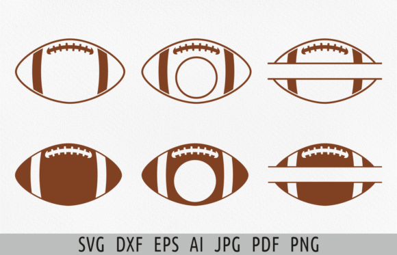 Download Football Svg Football Frames Svg Split - Football Collection