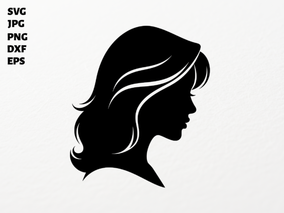 Download Woman Silhouette SVG for Cricut - For Collection