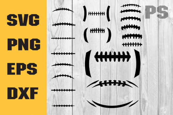 Download Football Laces Svg, Football Outline - Football Collection