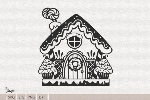 Download Gingerbread House Svg Files for Cricut - For Collection