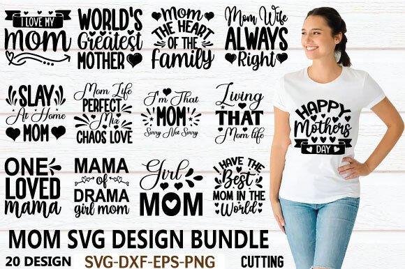 Download Mom SVG Design Bundle - Mom svg design bundle Collection