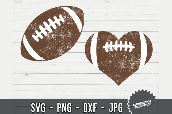 Download Distressed Football SVG Football Grunge - Football Collection