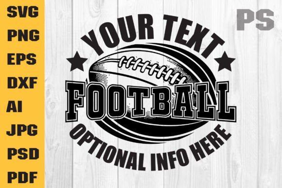 Download Football Logo SVG, Customizable - Football Collection