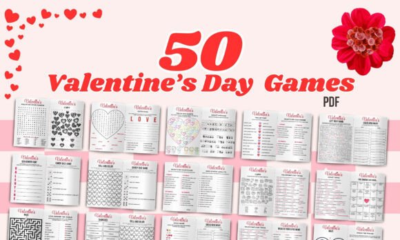 Download 50 Games for Valentine's Day - For Collection