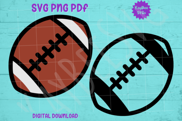 Download American Football SVG PNG PDF Cut Files - Football Collection