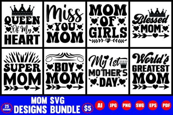 Download Mom SVG Design Bundle - Mom svg design bundle Collection