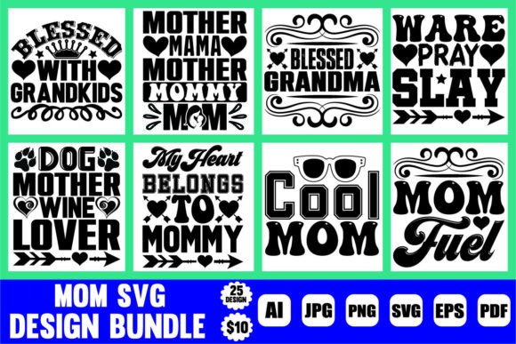 Download Mom SVG Design Bundle - Mom svg design bundle Collection