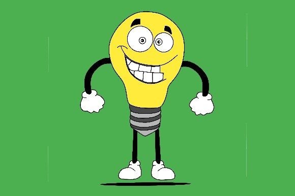 Download A Character Illustration of a Lamp - Premium Resources